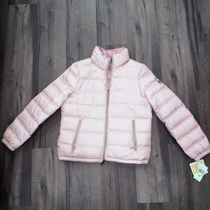 Women’s Pink Puffer Mickael Kors Jacket